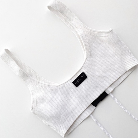 FENTY X PUMA Rihanna Lace Up Crop Top - Picture 14 of 14